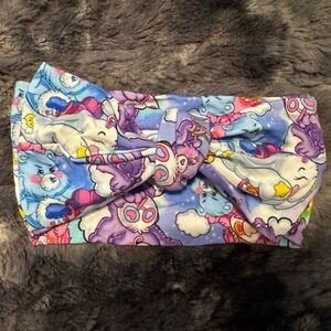 Colorful Care Bear Print Bamboo Headband NWOT